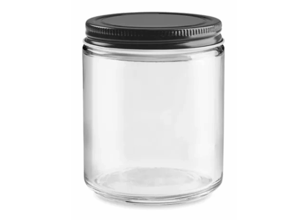 Glass 8oz Candle Jar SMALL - Case of 12 - Image 2