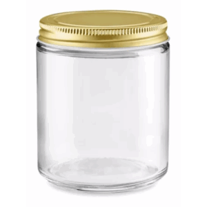 Glass 8oz Candle Jar SMALL - Case of 12