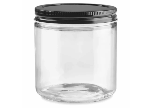 Glass 16oz Candle Jar Large - Case of 12 - Image 3