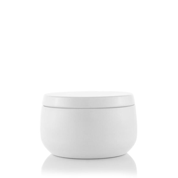 White 8oz Candle Travel Tin - Case of 6